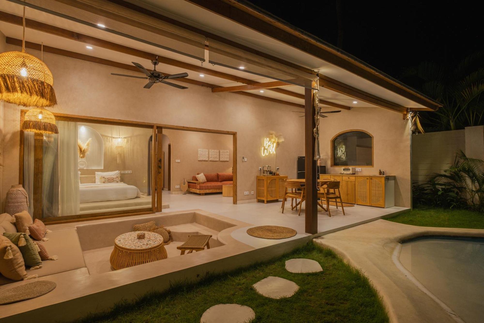 Gili Boho Villas - Aesthetic Private Pool Villas 吉利特拉旺安 外观 照片