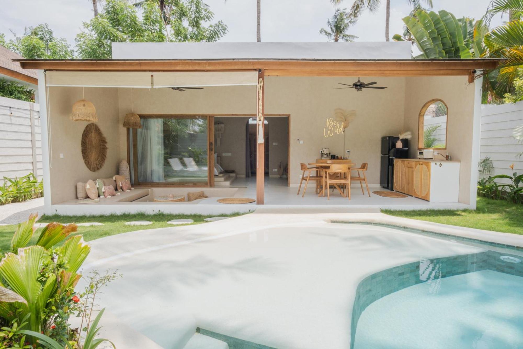 Gili Boho Villas - Aesthetic Private Pool Villas 吉利特拉旺安 外观 照片
