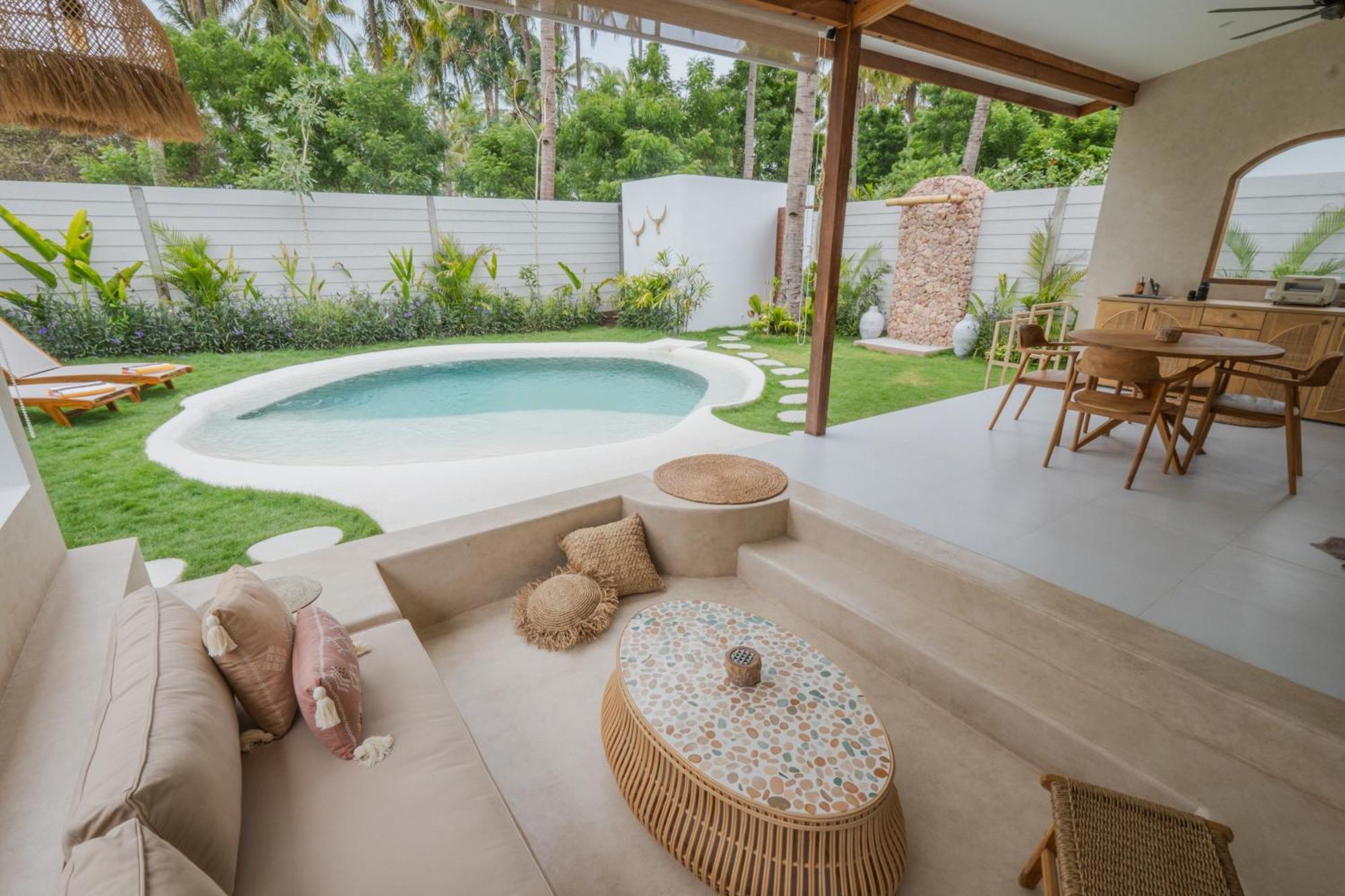 Gili Boho Villas - Aesthetic Private Pool Villas 吉利特拉旺安 外观 照片