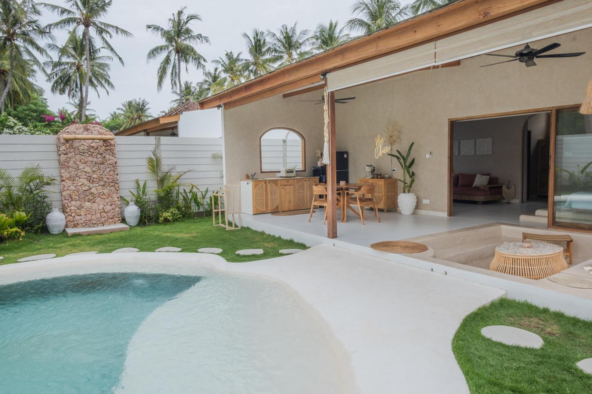Gili Boho Villas - Aesthetic Private Pool Villas 吉利特拉旺安 外观 照片